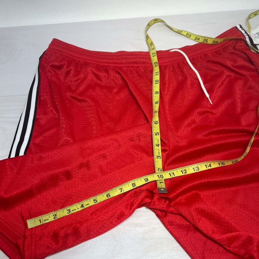Champion New Men's Red Shorts Size 3XB Big & Tall With Pockets Gym Athletic Mesh - Picture 7 of 7